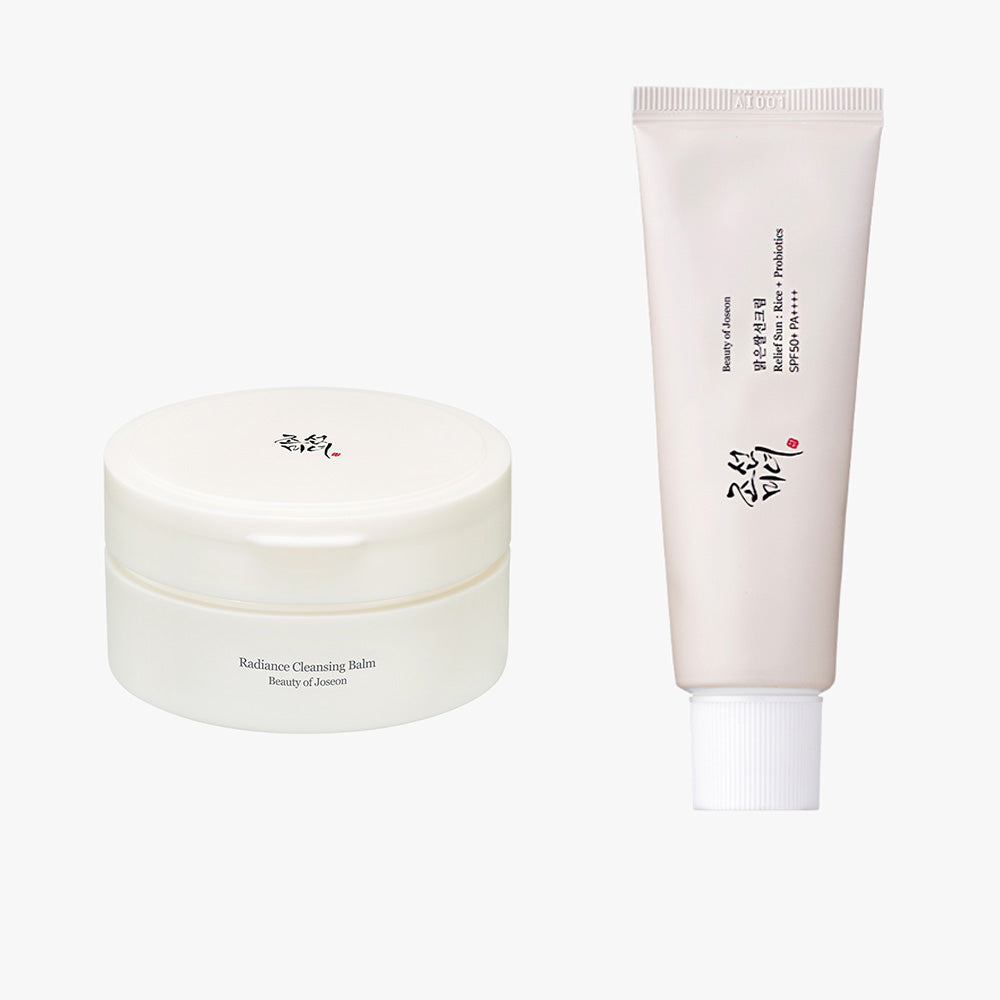Beauty of Joseon - Relief Sun : Rice + Probiotics 50ml + Radiance Cleansing Balm 100ml